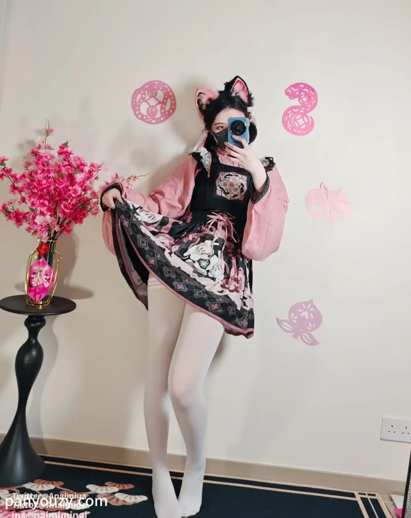图片[1]-Naimi奶咪 Fansly 202502 春在枝头桃花已盛-萝莉的士